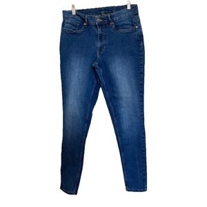 Venus Blue‎ Jeans Size 8 Medium Wash Skinny Mid Rise